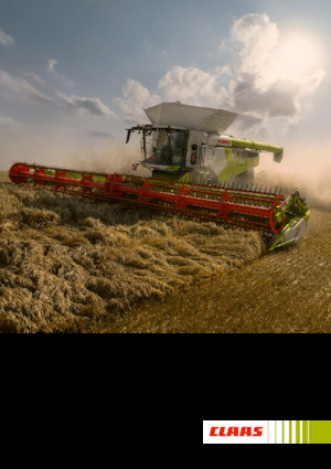 Biçer döver Claas Lexion 8500 Terra Trac  