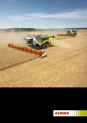 Combine Harvesters Claas Lexion 8600 Terra Trac 