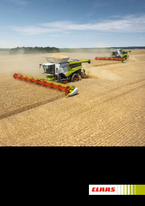Combine Harvesters Claas Lexion 8600 Terra Trac 