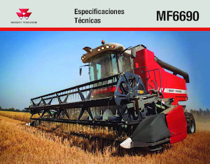 Biçer döver Massey Ferguson MF 6690