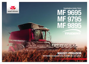 Combine Harvesters Massey Ferguson MF 9895