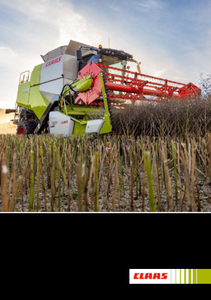 Biçerdöver toplayıcı Claas Swath UP 450