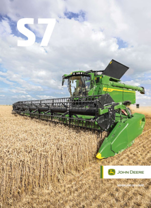 Biçer döver John Deere S7 800 HM   