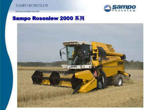 Biçer döver Sampo Rosenlew SR 2065 Spezial