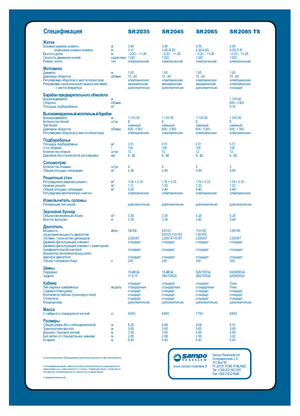 Biçer döver Sampo Rosenlew SR 2065 Spezial