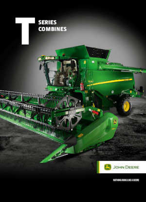 Combine Harvesters John Deere T550 
