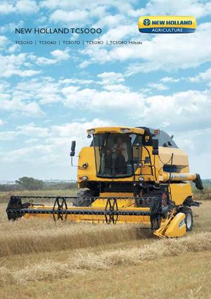 Combine Harvesters New Holland TC 5070 SCR