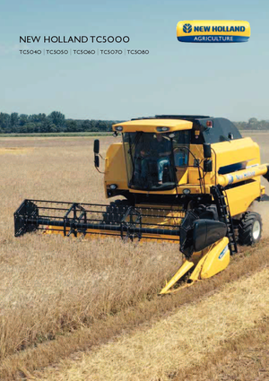 Combine Harvesters New Holland TC 5070 SCR