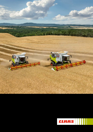 Combine Harvesters Claas Trion 750 Montana 