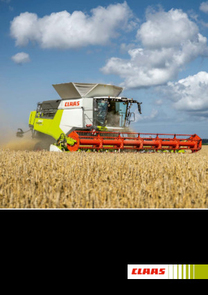 Biçer döver Claas Trion 760 Terra Trac   
