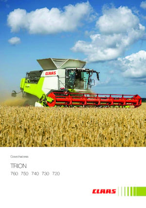 Biçer döver Claas Trion 740    