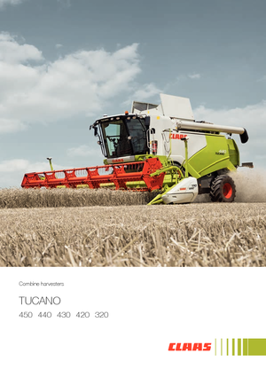 Combine Harvesters Claas Tucano 450