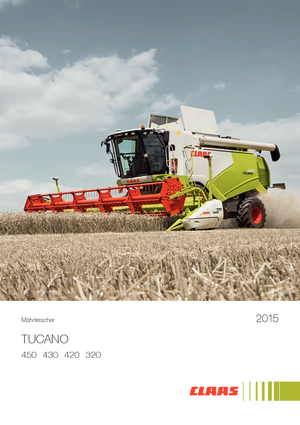 Combine Harvesters Claas Tucano 450
