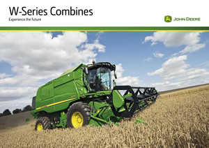 Combine Harvesters John Deere W 550