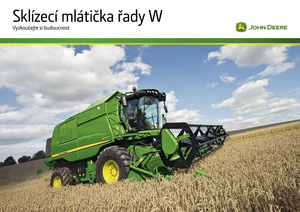 Combine Harvesters John Deere W 550