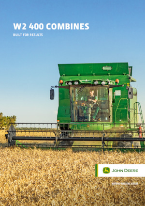 Biçer döver John Deere W2 400