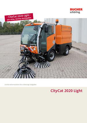 Compact Sweepers Bucher-Schörling CityCat 2020 XL