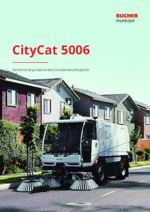 Compact Sweepers Bucher-Schörling CityCat 5006