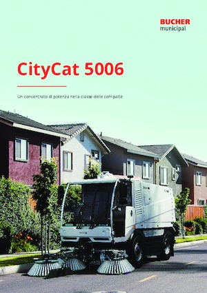 Kompakt süpürücüler Bucher-Schörling CityCat 5006