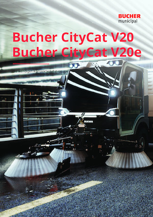 Compact Sweepers Bucher-Schörling CityCat V20