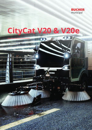 Compact Sweepers Bucher-Schörling CityCat V20