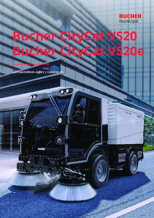 Compact Sweepers Bucher-Schörling CityCat VS20