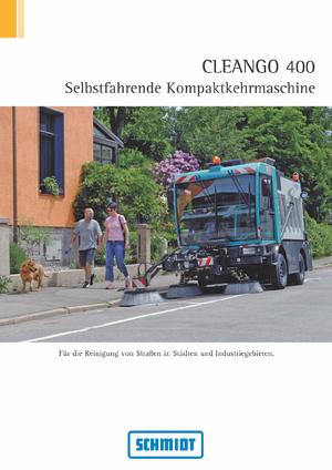 Kompakt süpürücüler Schmidt Cleango 400