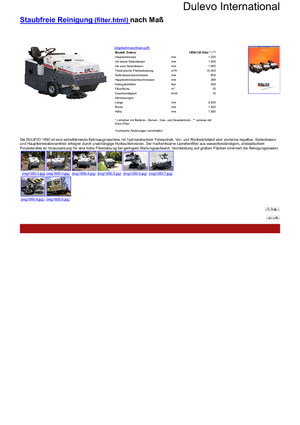 Compact Sweepers Dulevo Dulevo 1850/120 Elite EH