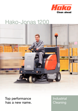 Compact Sweepers Hako Jonas 1200 E