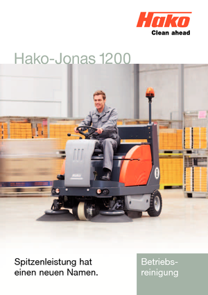 Compact Sweepers Hako Jonas 1200 E