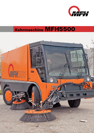 Compact Sweepers Schmidt MFH 5500