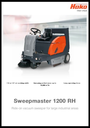 Compact Sweepers Hako Sweepmaster D 1200 RH