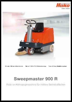 Compact Sweepers Hako Sweepmaster P 900 R