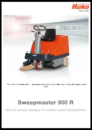 Compact Sweepers Hako Sweepmaster P 900 R