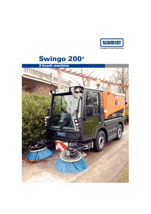 Compact Sweepers Schmidt Swingo 200