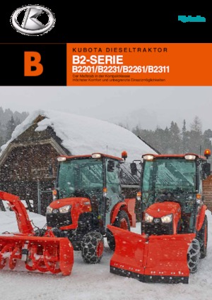 Compact Utility Tractors Kubota B2261 HDBC
