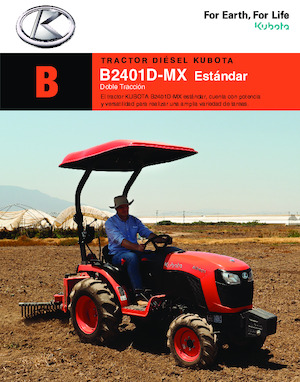 Compact Utility Tractors Kubota B2401D-MX