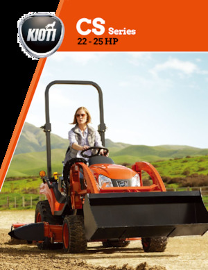 Compact Utility Tractors Kioti CS2520