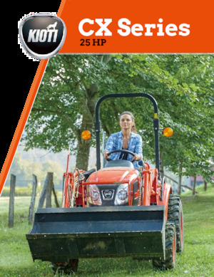 Compact Utility Tractors Kioti CX2510 HST Cab