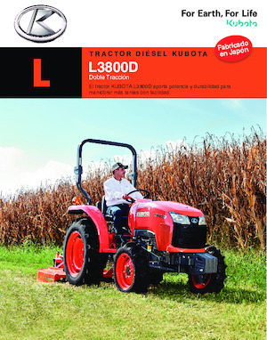 Compact Utility Tractors Kubota L3800D