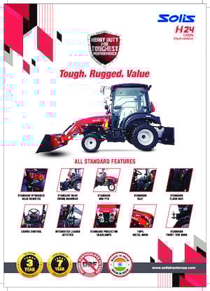 Compact Utility Tractors Solis Solis H24