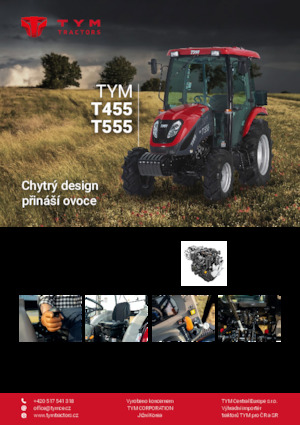 Compact Utility Tractors TYM T455 HST