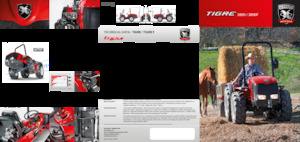 Compact Utility Tractors Carraro Tigre 3800