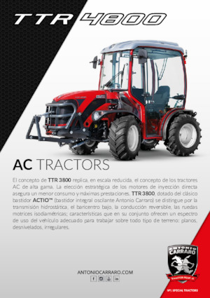 Compact Utility Tractors Carraro TTR 4800 HST