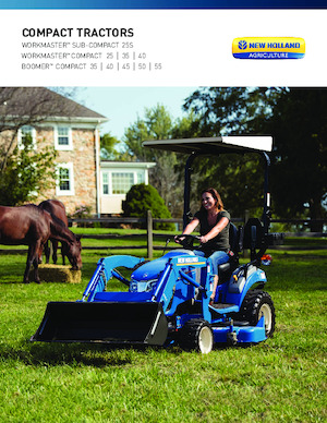 Compact Utility Tractors New Holland Workmaster 25