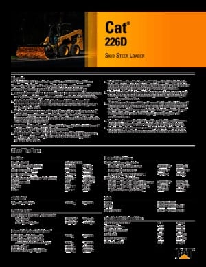 Skid Steer Loaders Caterpillar 226D