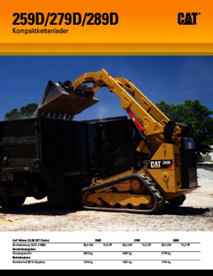 Kızak Dümen Yükleyiciler Caterpillar 259D