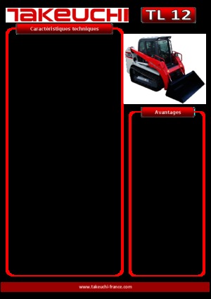 Skid Steer Loaders Takeuchi TL 12