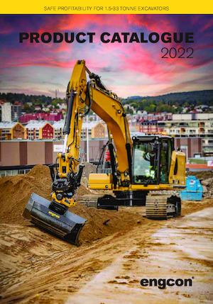 Compactors for Hydraulic excavators engcon PP950