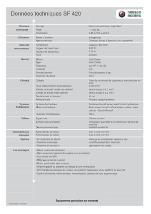 Compost Turners Neuson-Ecotec SF 420
